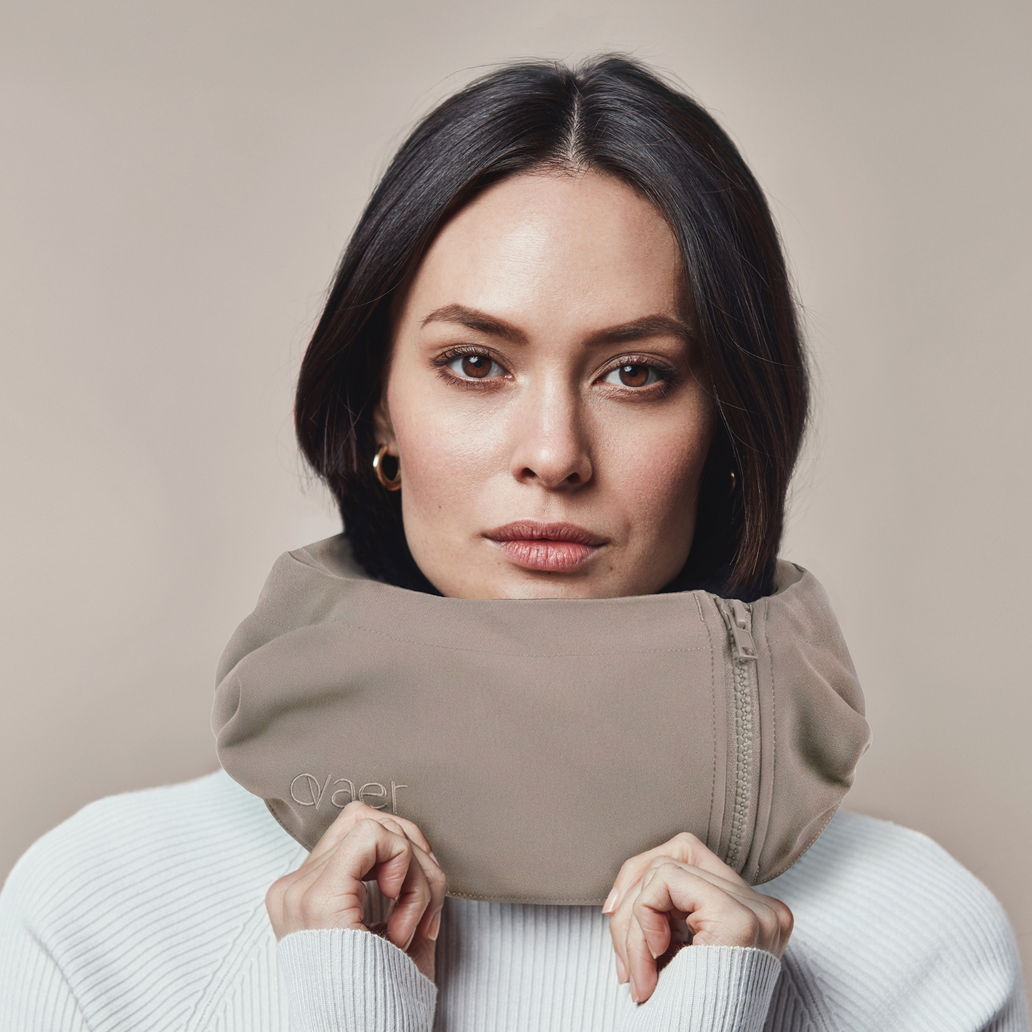 Ovaerプレミアム・ネックピロー【Creamy Coffee】